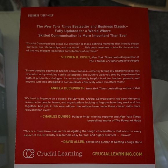 Crucial Conversations Third Edition Book - Picture 2 of 3